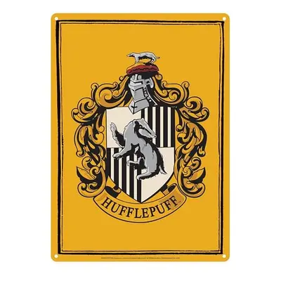 Plechová cedule Harry Potter - Hufflepuff