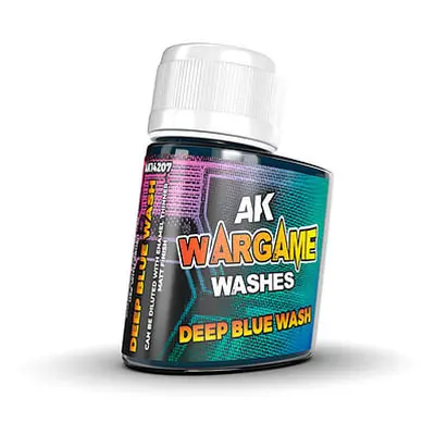 AK Interactive: Wargame Series - Deep Blue Wash