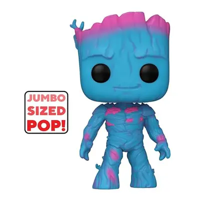 Figurka Guardians of the Galaxy 3 - Blacklight Groot Jumbo Funko POP!