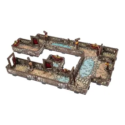 Dungeons & Lasers: Dwarven Mine PrismaCast™ Pre-Painted Terrain