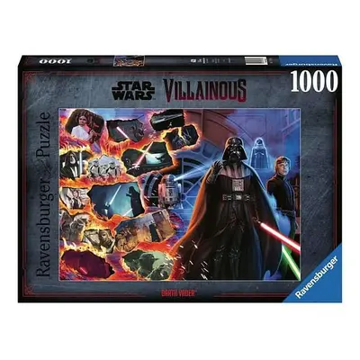 Puzzle Star Wars Villainous - Darth Vader, 1000 dílků