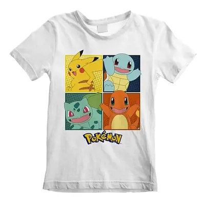 Dětské tričko Pokémon - Squares, velikost 5-6 let