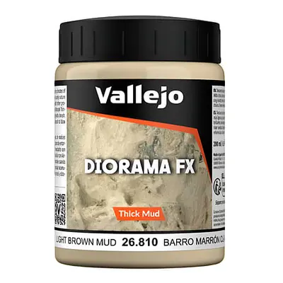 Vallejo: Diorama Effects - Light Brown Thick Mud