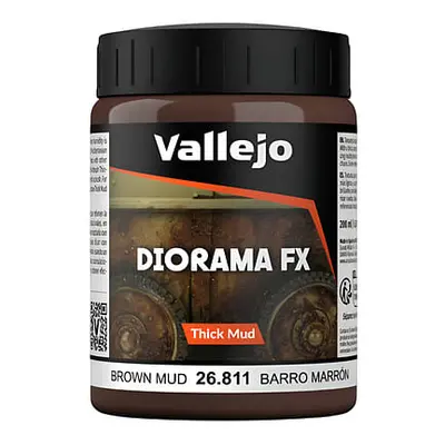 Vallejo: Diorama Effects - Brown Thick Mud