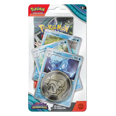 Pokémon TCG: Twilight Masquerade Premium Checklane Blister - Kingdra