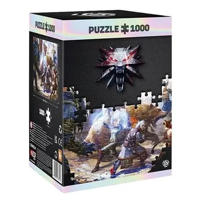 Puzzle Zaklínač: Geralt & Triss, 1000 dílků