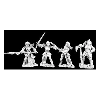 Figurky Battle Nuns and Mother Superior, 4 ks