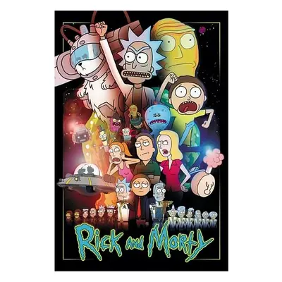 Plakát Rick and Morty - Wars