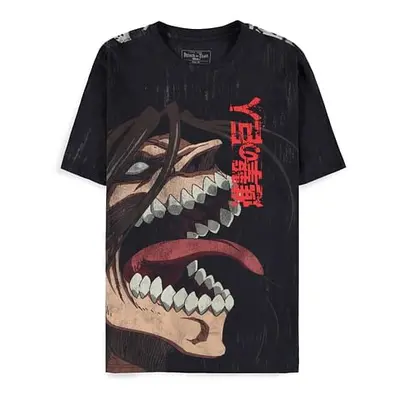 Tričko Attack on Titan - Titan Eren Loose Fit, velikost XL