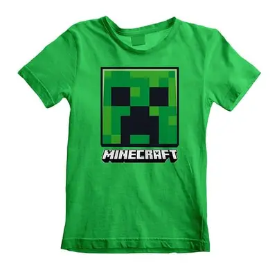 Dětské tričko Minecraft - Creeper Face, velikost 5-6 let