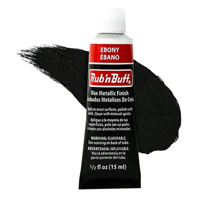 Rub n Buff Metallic Wax Finish - černá