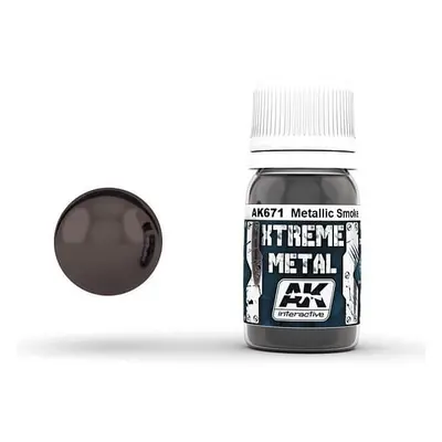 AK Interactive: Xtreme Metal - Smoke Metallic