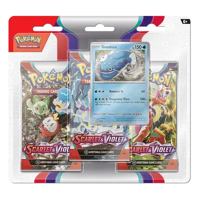 Pokémon TCG: Scarlet & Violet - 3-Booster Blister Dondozo