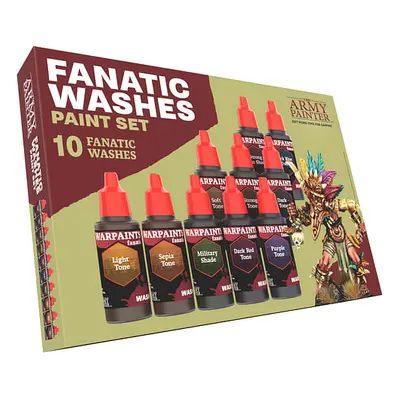 Army Painter: Warpaints Fanatic - Washes Paint Set