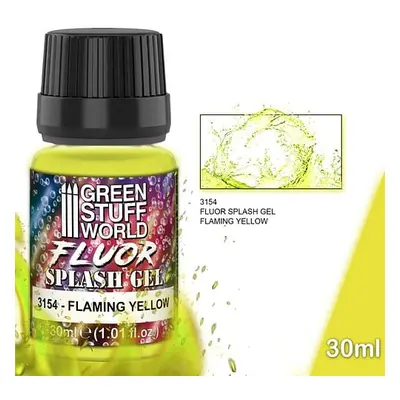 Green Stuff World: Splash Gel - Flaming Yellow