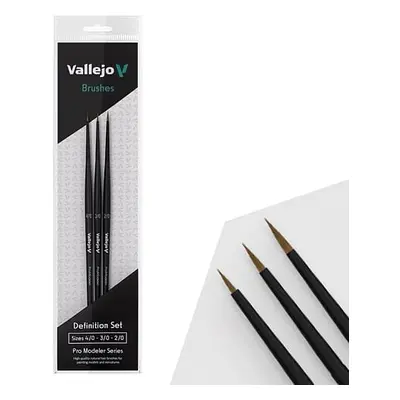 Vallejo: Pro Modeler - Definition Brush Set