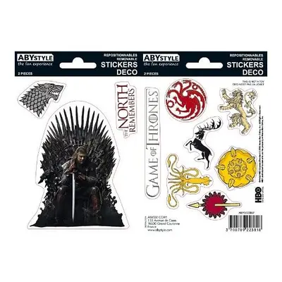 Samolepky Game of Thrones - Stark a Sigils