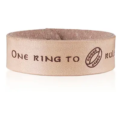 Náramek s citátem Pán prstenů, varianta One ring to rule them all