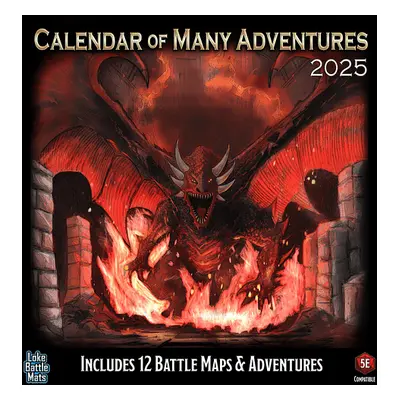 Poznámkový kalendář - Calendar of Many Adventures 2025