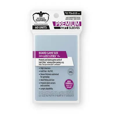 Obaly na karty 72 x 112 mm - (Ultimate Guard Premium Soft)