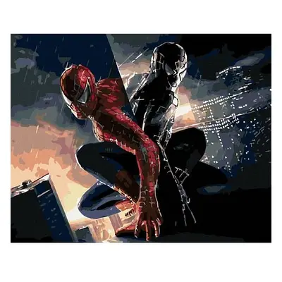 Malování podle čísel Spider-Man - Dvě strany