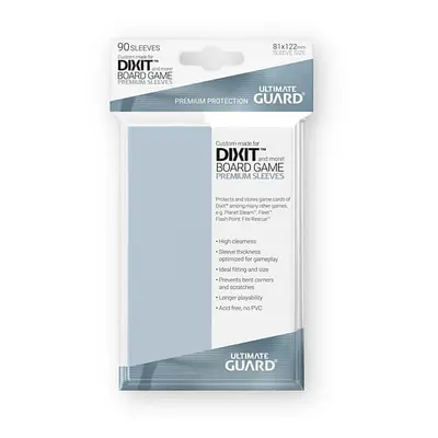 Obaly na karty 81 x 122 mm pro Dixit (Ultimate Guard Premium Soft)