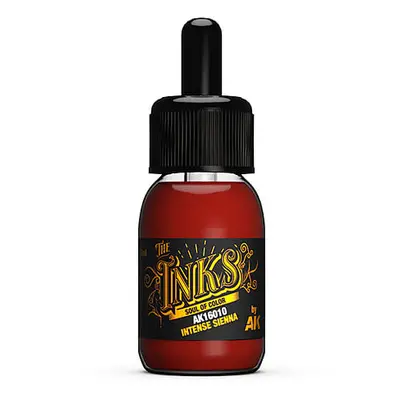 AK Interactive: Inks - Intense Sienna