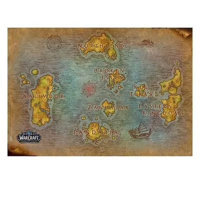 Plakát World of Warcraft - Map