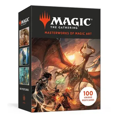 Sada pohlednic Magic: The Gathering - Masterworks of Magic Art (100 ks)