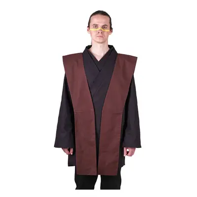 Bavlněný tabard Jedi - hnědý, velikost XL