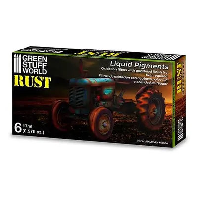 Green Stuff World Liquid Pigments Set - Rust