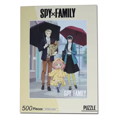 Puzzle Spy x Family - Deštivý den, 500 dílků