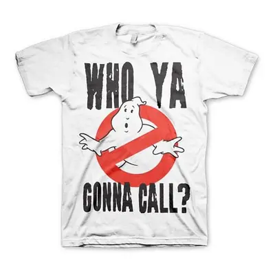 Tričko Ghostbusters - Who Ya Gonna Call?, velikost M