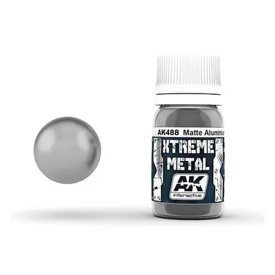 AK Interactive: Xtreme Metal - Matte Aluminium