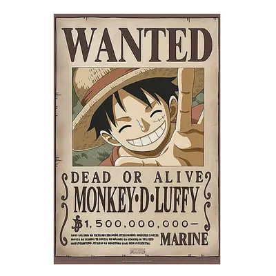 Plakát One Piece: Wanted Luffy