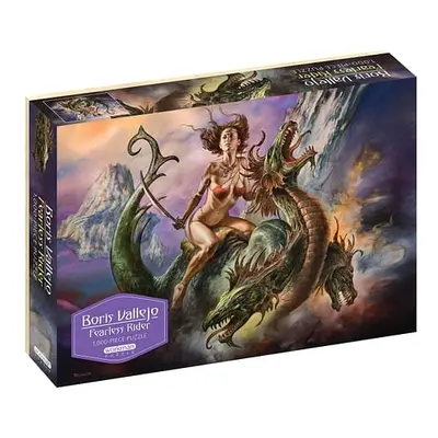 Puzzle Boris Vallejo - Fearless Rider, 1000 dílků