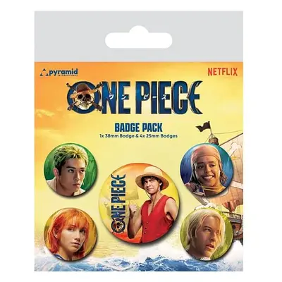 Sada placek One Piece Live Action - The Straw Hats