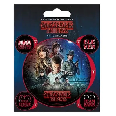 Vinylové samolepky Stranger Things - One Sheet