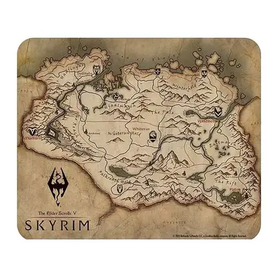 Podložka pod myš Skyrim - Map