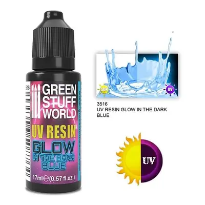 Green Stuff World: UV Resin - Glow in the Dark: Blue