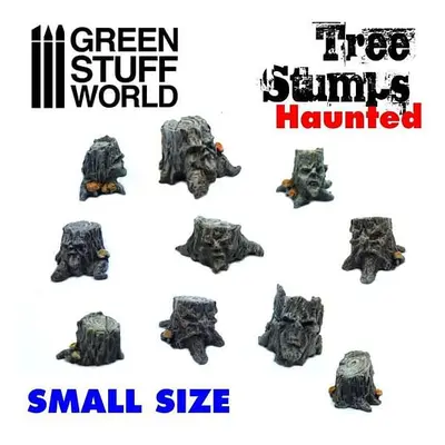 Dekorace Green Stuff World: Haunted Tree Stumps