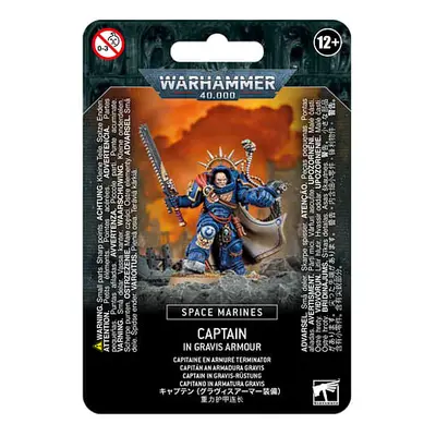 Warhammer 40000: Space Marines Captain in Gravis Armour