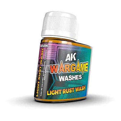 AK Interactive: Wargame Series - Light Rust Wash