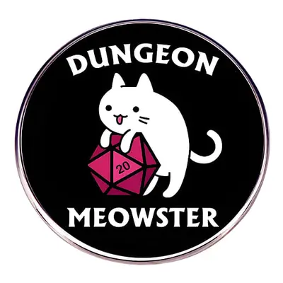 Odznak Dungeons and Dragons - Dungeon Meowster