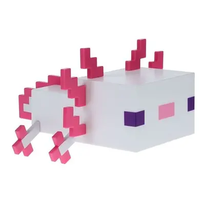 Lampička Minecraft - Axolotl