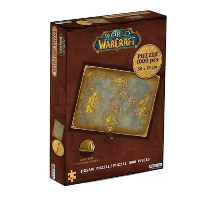 Puzzle World of Warcraft - Mapa Azerothu, 1000 dílků