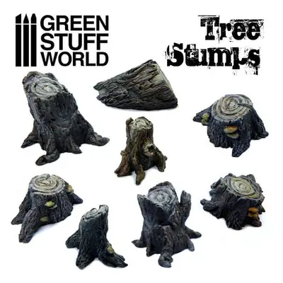 Dekorace Green Stuff World: Tree Stumps