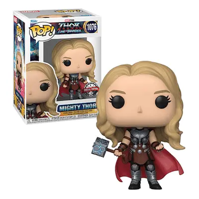 Figurka Thor: Love and Thunder - Metallic Mighty Thor Funko POP!