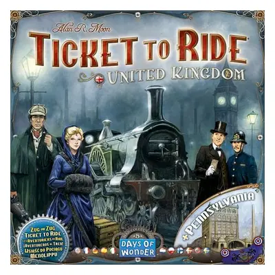 Ticket to Ride: United Kingdom and Pennsylvania