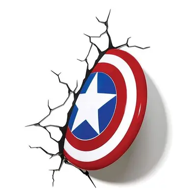 3D Lampa Marvel - Captain America Shield